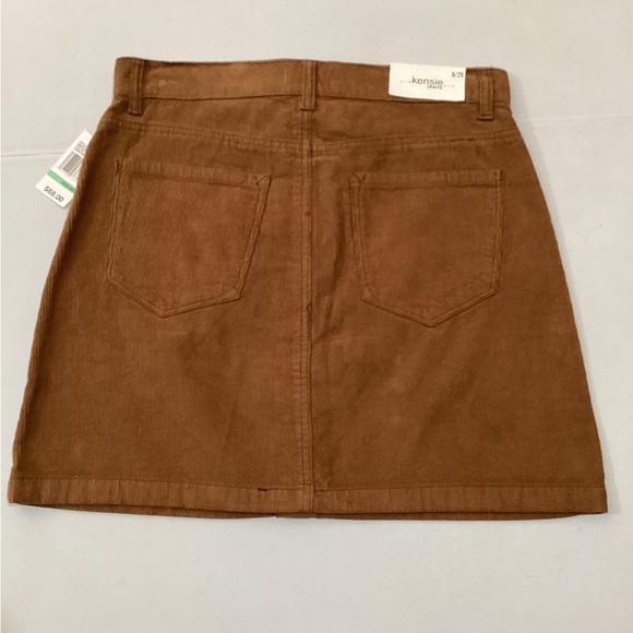 Kensie Jeans Cordoroy Mini Skirt NEW! - Picture 2 of 8